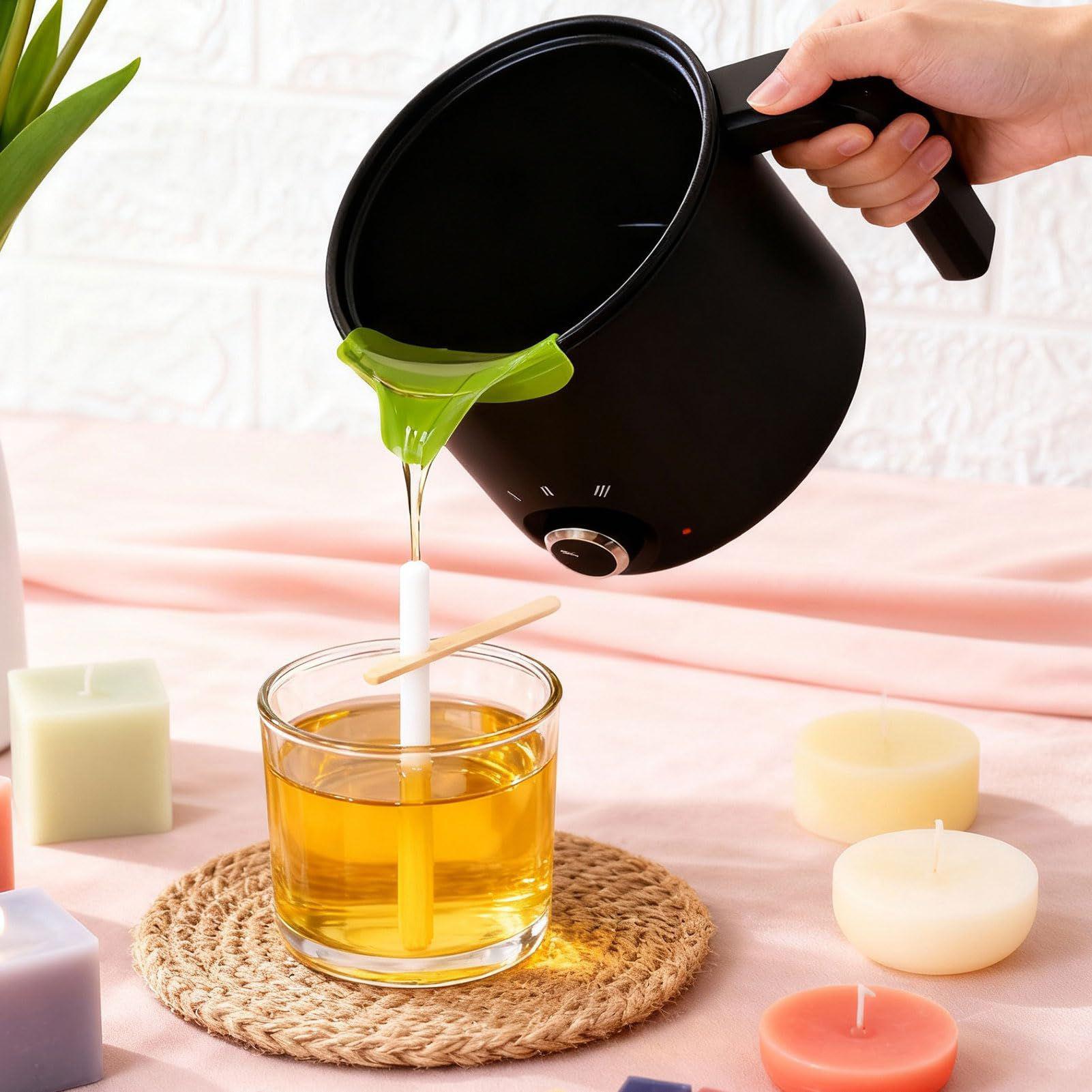 Candle Making With Beeswax - EU 1.5L Wax Melting Pot Candle