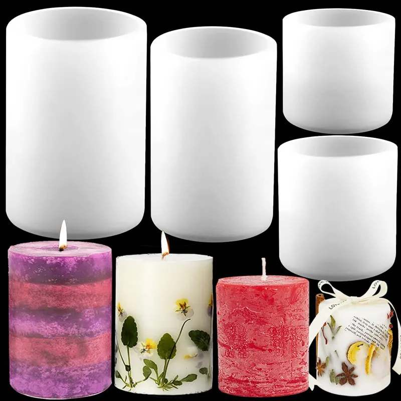 Candle Making Course - Xi Lanh Nến Silicon Khuôn Nhựa