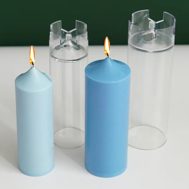 Candle Making At Home - 3D Spire Cylinder Candle Mold DIY