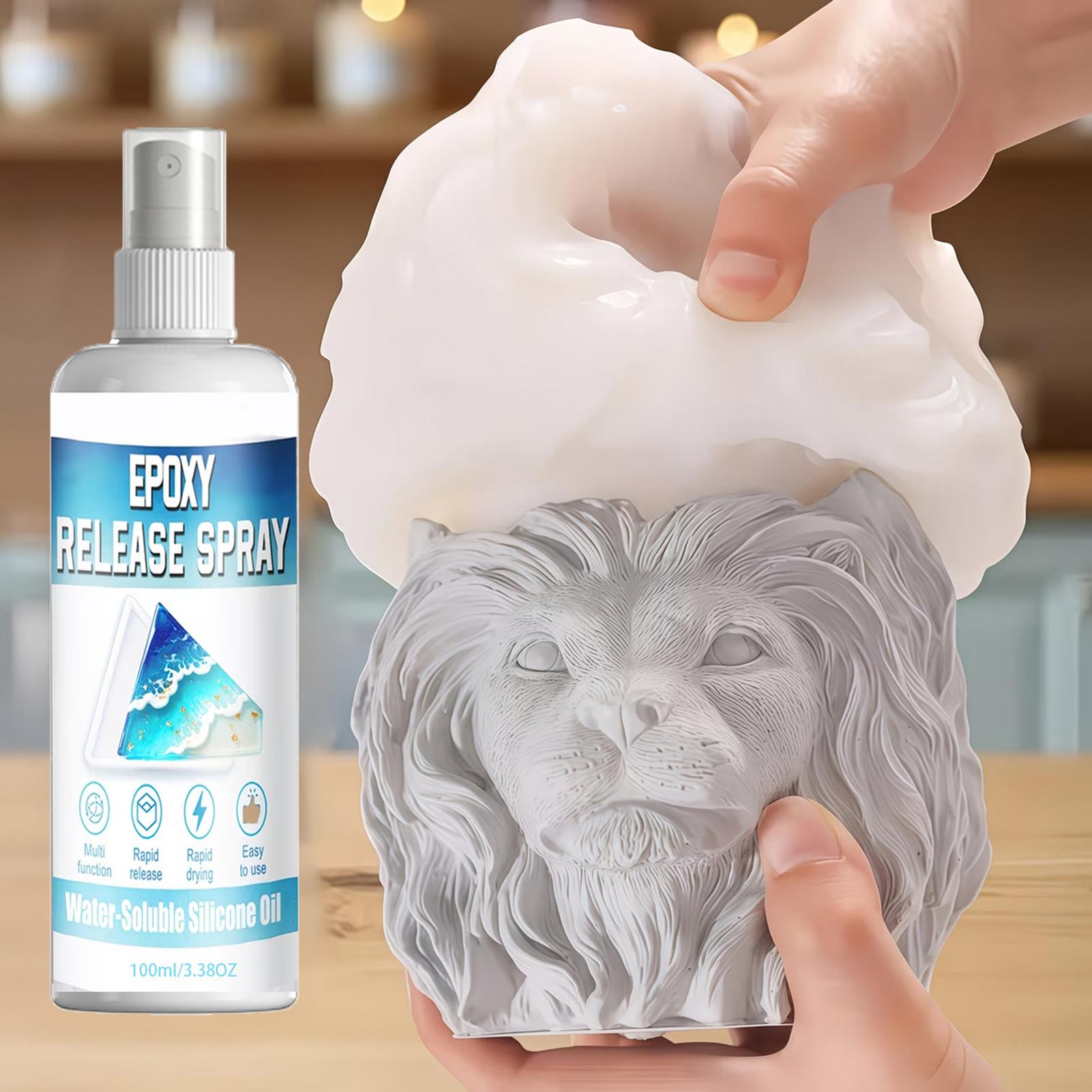 Candle Making Workshops - Epoxy Mold Release Spray 100ml Fast-Drying