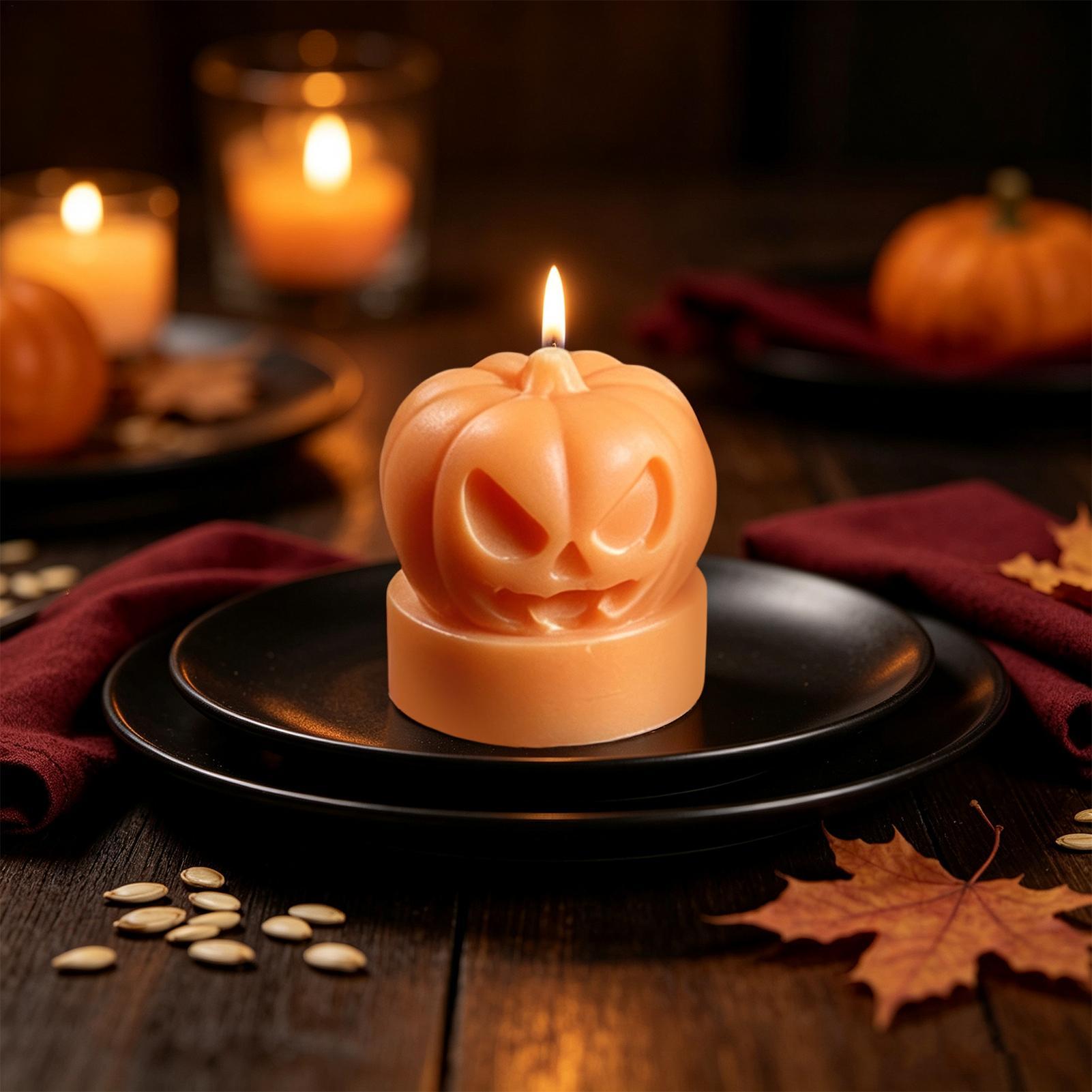 Halloween Pumpkin Candle Mold  - đánh giá và giá Candle Making Workshops