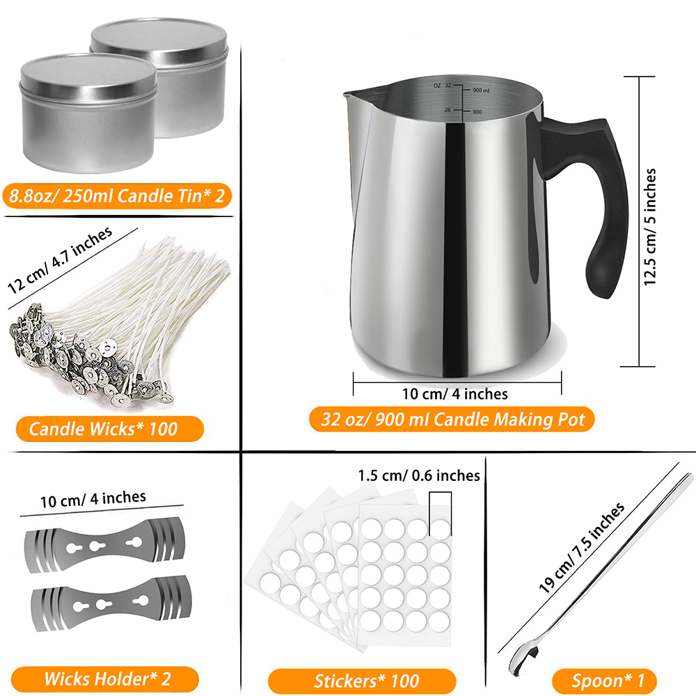 Candle Making Starter Kit Supp - đánh giá và giá Candle Warning Label