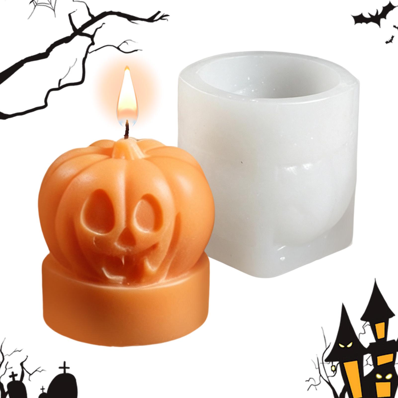 1PC Halloween Pumpkin Silicone - đánh giá và giá Candle Making Workshops
