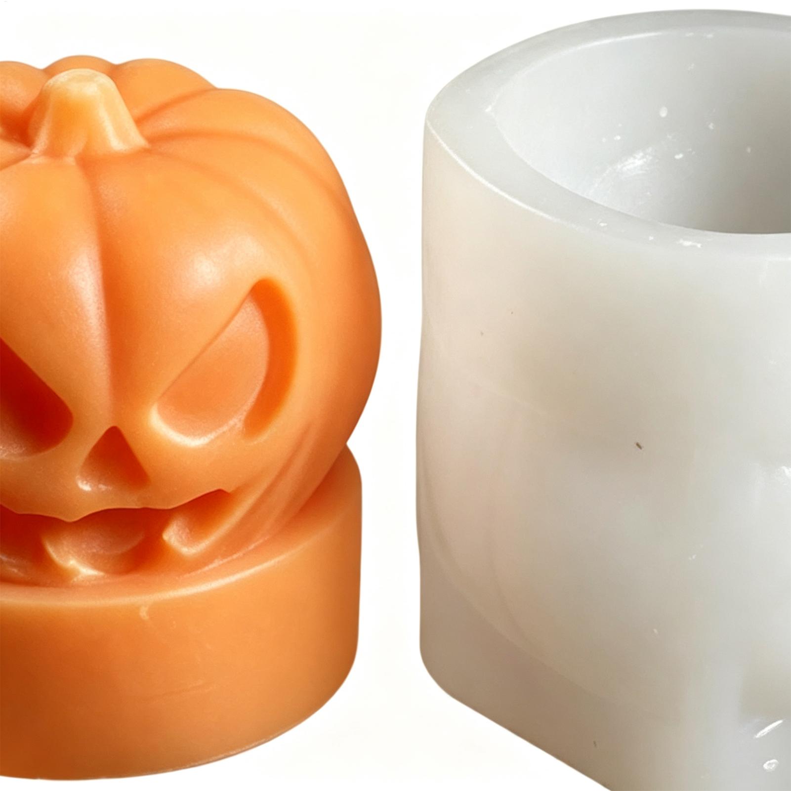 1PC Halloween Pumpkin Silicone - đánh giá và giá Candle Making Workshops