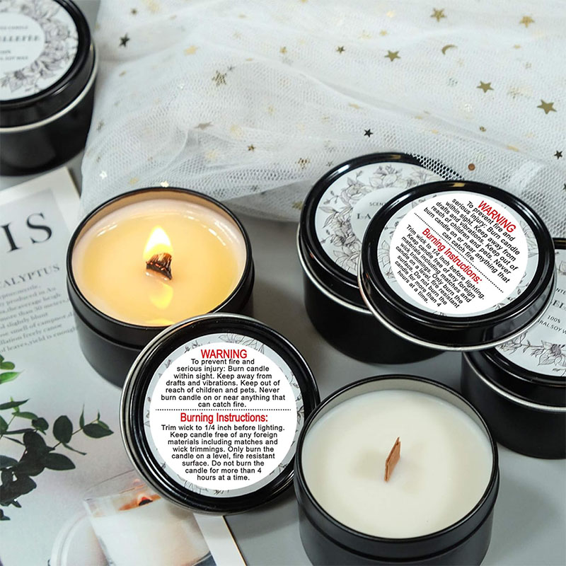 500/1000pcs Candle Warning Lab - đánh giá và giá Candle Warning Label