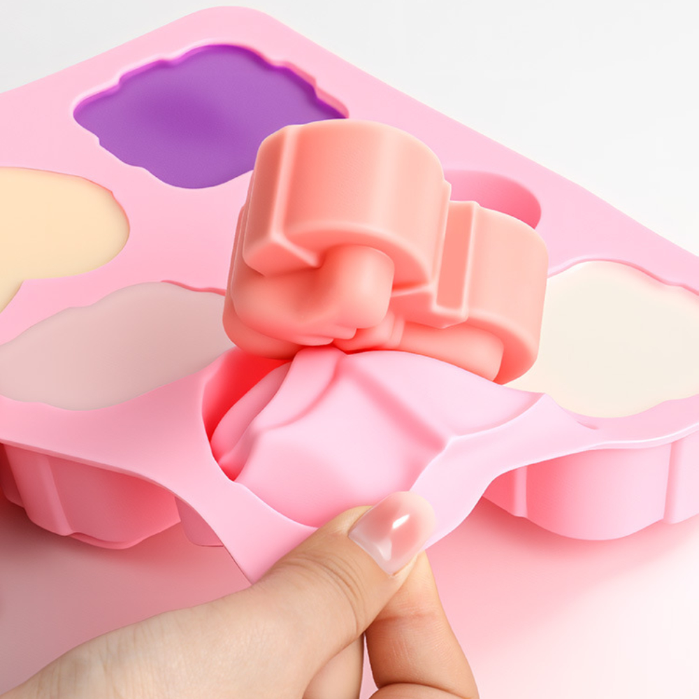 Square Heart Shape Silicone Mo - đánh giá và giá Candle Making Course