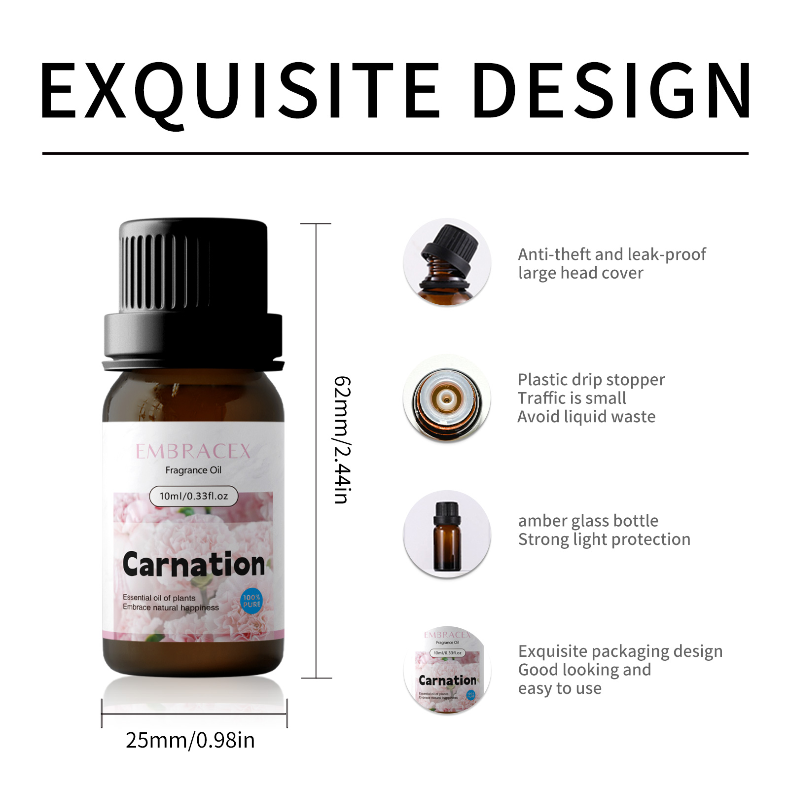 10ml Carnation Essential Oil F - đánh giá và giá Candle Making Scents