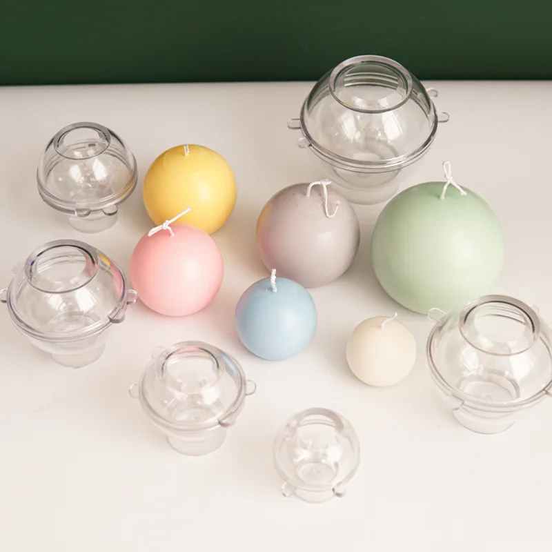 5-8cm Spherical Candle Plastic - đánh giá và giá Candle Making At Home