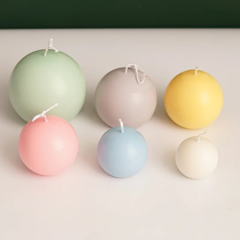 5-8cm Spherical Candle Plastic - đánh giá và giá Candle Making At Home
