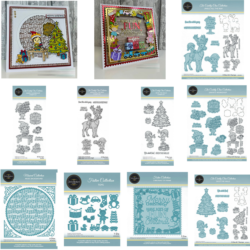 Santa's Workshop Toys Die Set  - đánh giá và giá Candle Making Workshops