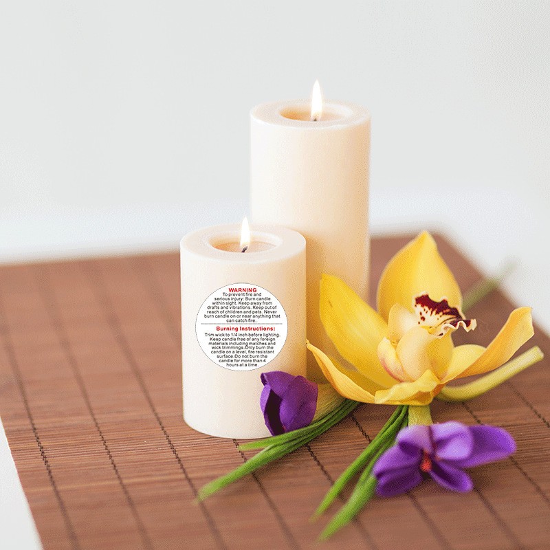 500Pcs White Candle Warning La - đánh giá và giá Candle Warning Label