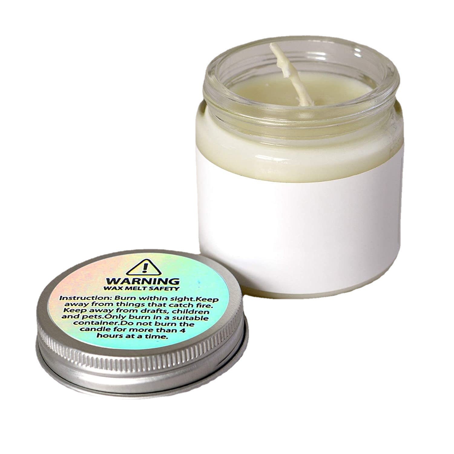 Holographic 96 Pcs Candle Warn - đánh giá và giá Candle Warning Label