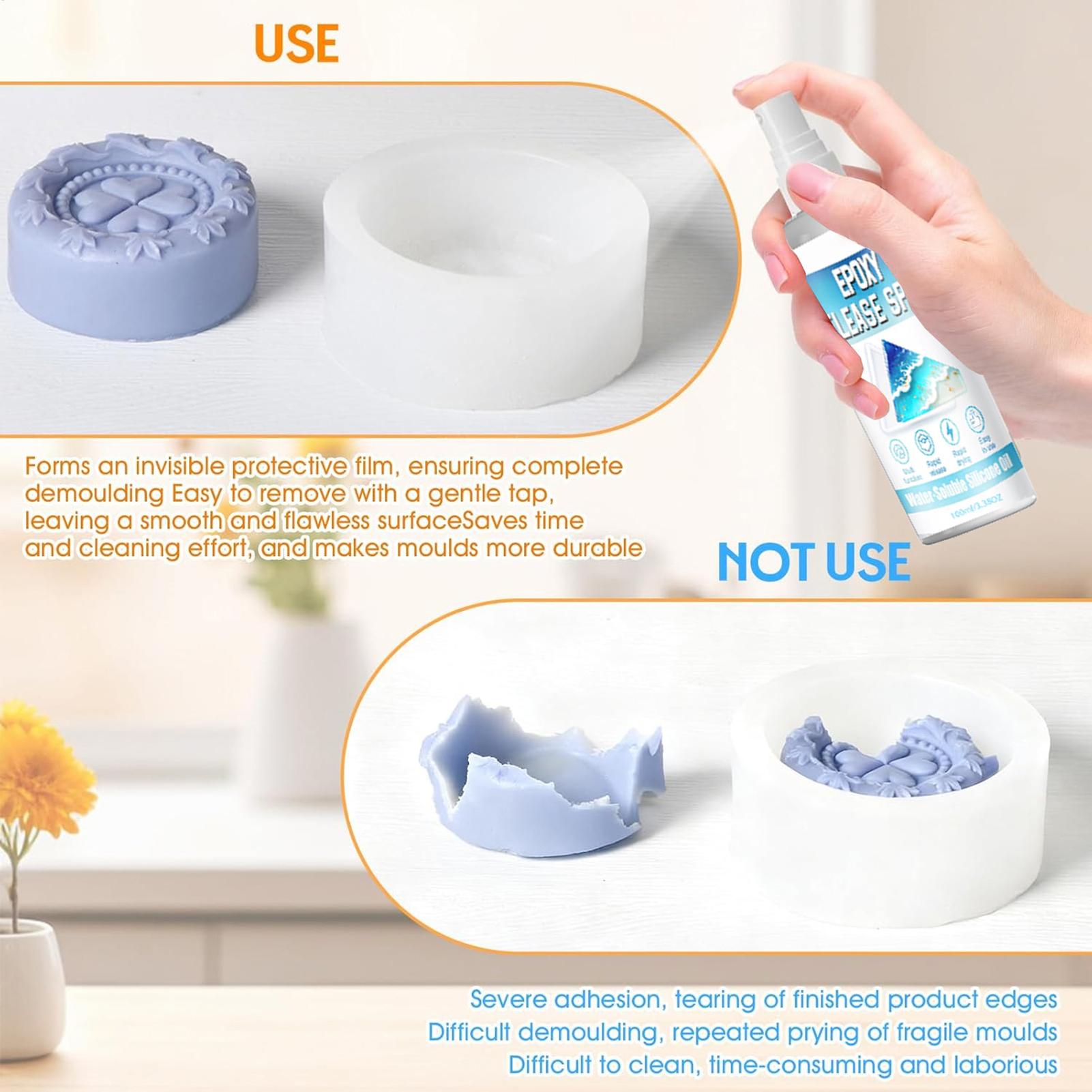 Silicone Mold Release Spray 10 - đánh giá và giá Candle Making Workshops