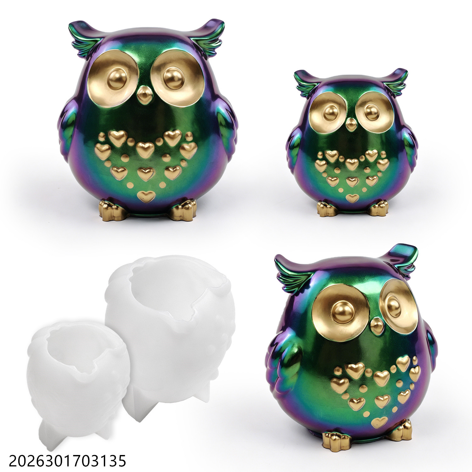 Owl Silicone Mold 3D Bird Shap - đánh giá và giá Candle Making Scents