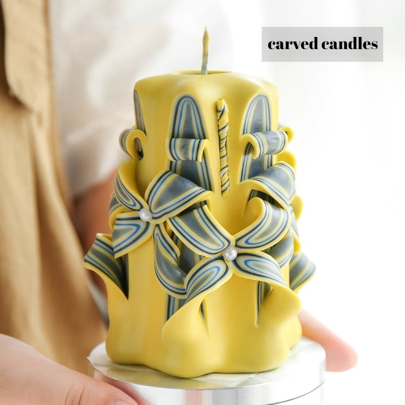 1KG Carved Scented Candle Raw  - đánh giá và giá Candle Making With Beeswax