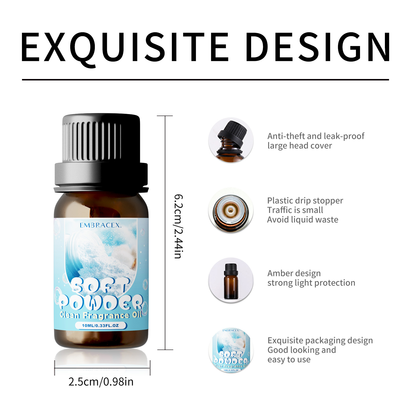 10ml Soft Powder Essential Oil - đánh giá và giá Candle Making Scents